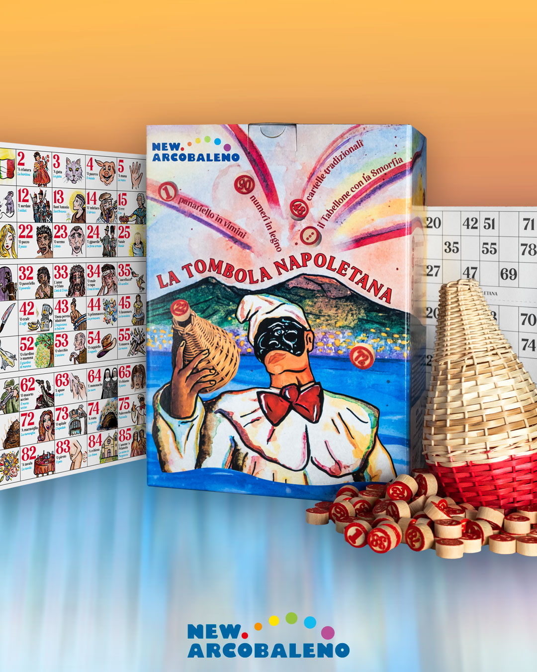 La Tombola Napoletana by New Arcobaleno con le illustrazioni originali di Vincenzo Notaro